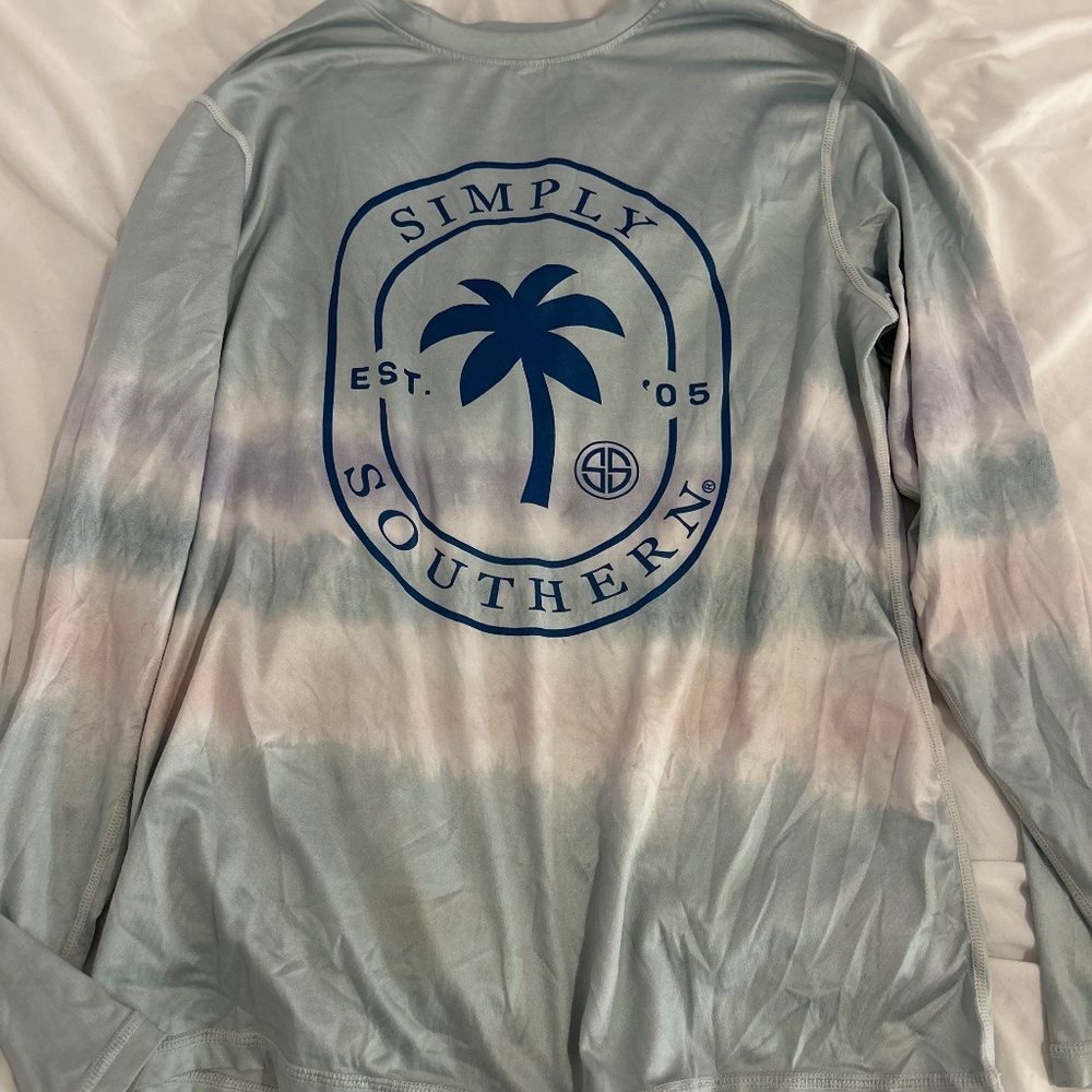 Tie dye simply southern rash gaurd